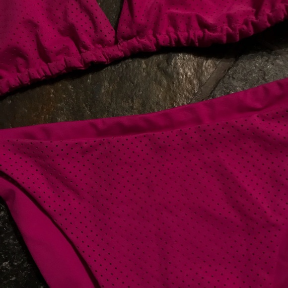 NWOT SEXY String Hot Dark Pink Bikini Sm - Picture 6 of 6